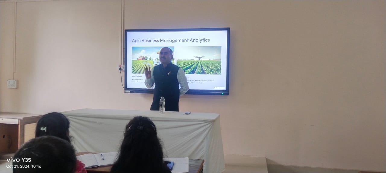 Guest Lecture on Business Analytics